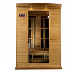 Golden Designs Maxxus Low EMF FAR Infrared Sauna Canadian Red Cedar