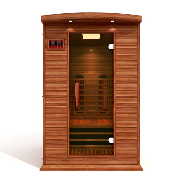 Golden Designs Maxxus 2 Person Full Spectrum Infrared Sauna - Canadian Red Cedar