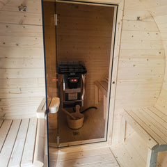 Aleko TOULE ETL Certified Wet Dry Sauna Heater Stove - Digital Controller - 3KW