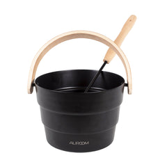 Auroom Accessory Package -Pail, Ladle, Timer, Seat Covers and Hat Sauna