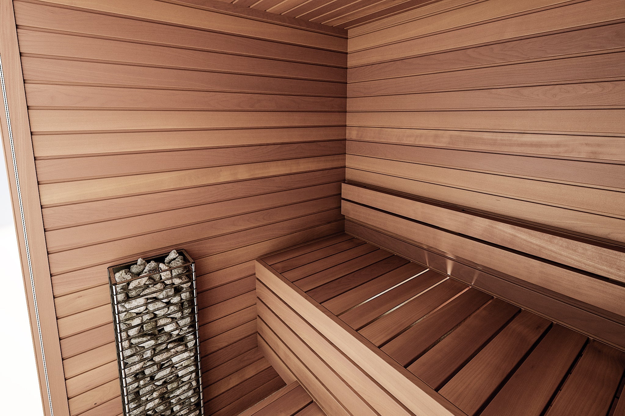 Auroom Cala Wood DIY Sauna Cabin Kit