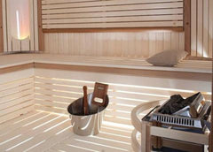 Harvia Topclass Series Stainless Steel Sauna Heater at 240V 1PH with Built-In Time and Temperature Controls