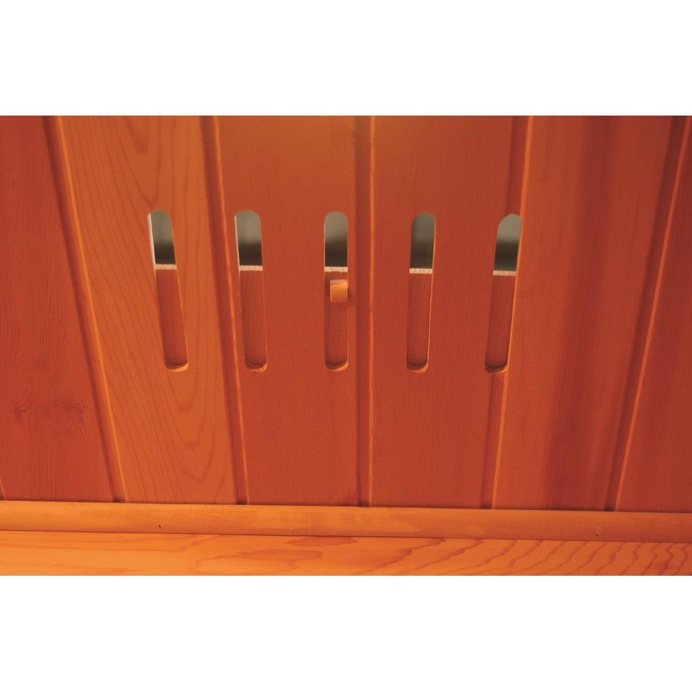 Sunray Cayenne 4 Person Outdoor Sauna w/Ceramic Heaters -HL400D